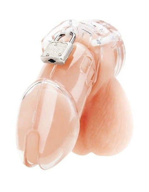 Acrylic See-thru Chastity Cage