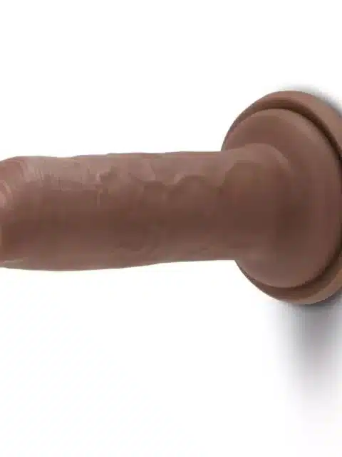 Prowler RED 6 Inch Uncut Caramel Ultra Cock Dildo Realistic Penis & Foreskin.