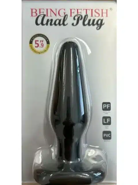 Anal Plug 5.9" Black