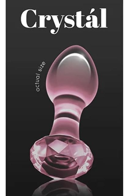 NS Novelties Crystal Gem Pink Analplug