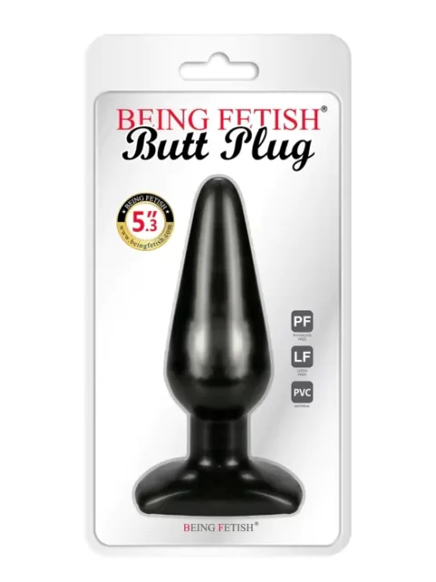 Anal Plug 5.3" black