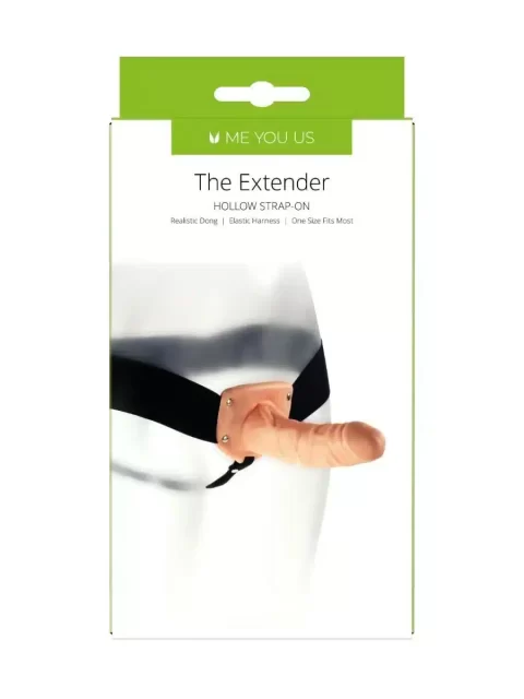 Me You Us The Extender Hollow Strap On Flesh