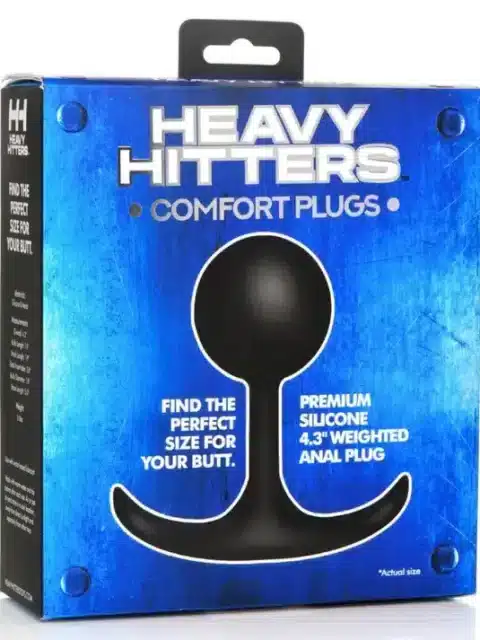 Heavy Hitters Comfort Weighted Butt Plug Large