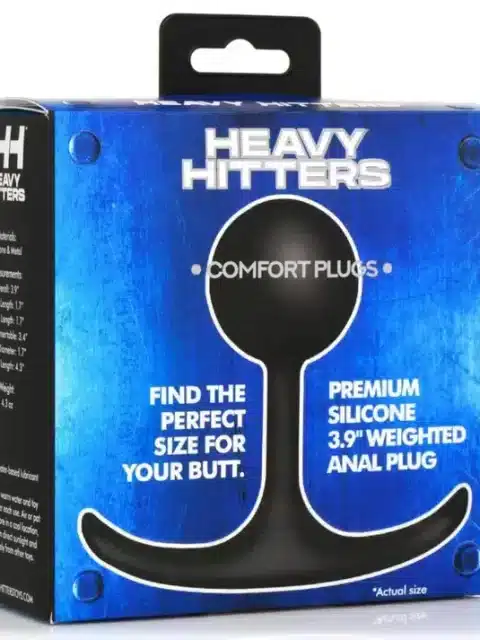Heavy Hitters Comfort Weighted Butt Plug Medium