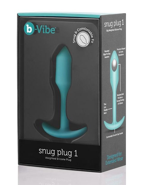 b-Vibe Weighted Snug Plug 1 – 55 g Mint