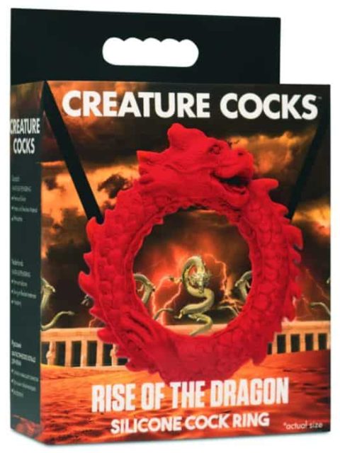 Creature Cocks Rise of the Dragon Silicone Cock Ring