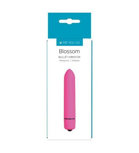 Me You Us Blossom 10 Mode Bullet Vibrator Pink