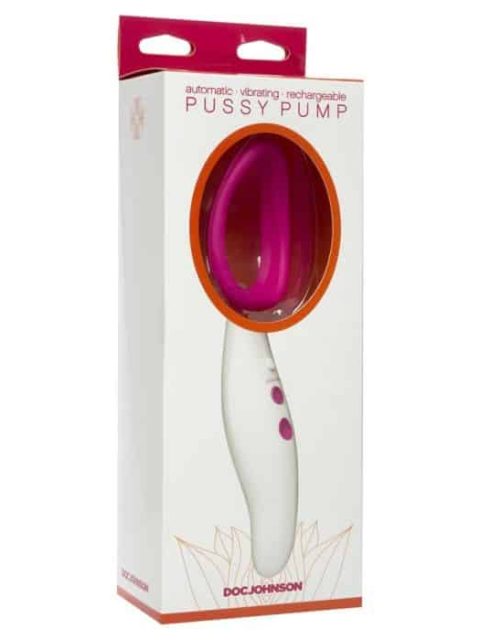 Doc Johnson Vibrating Pussy Pump Pink