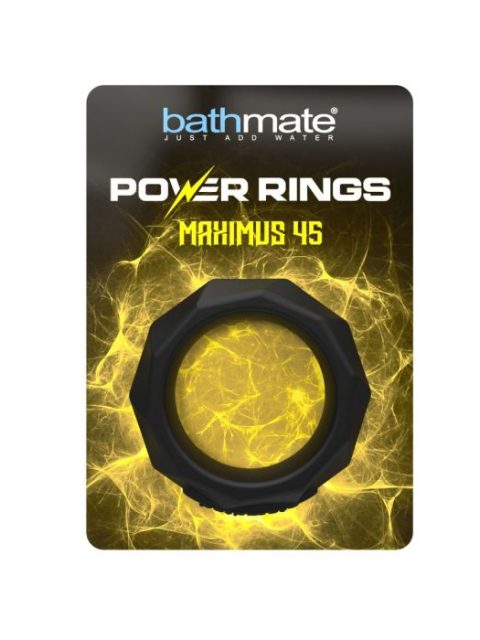 Bathmate Power Ring Maximus 45 Cock Ring Black