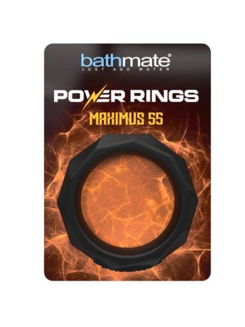 Bathmate Power Ring Maximus 55 Cock Ring Black