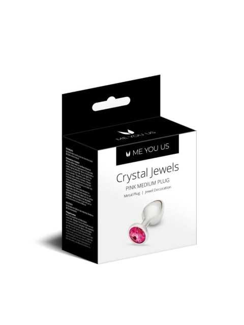Me You Us Crystal Jewels Pink Medium