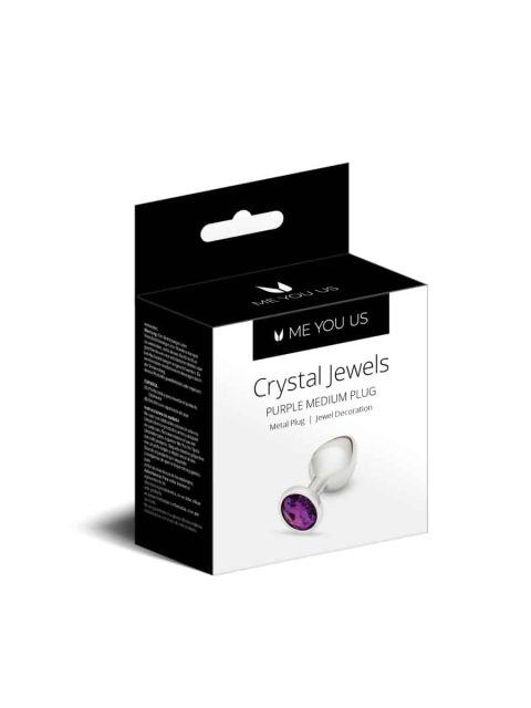 Me You Us Crystal Jewels Purple Medium