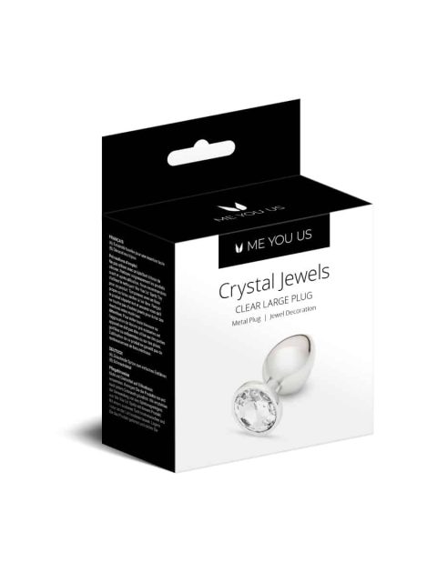 Me You Us Crystal Jewels Clear Large