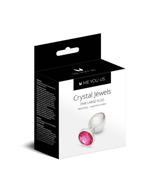 Me You Us Crystal Jewels Pink Large