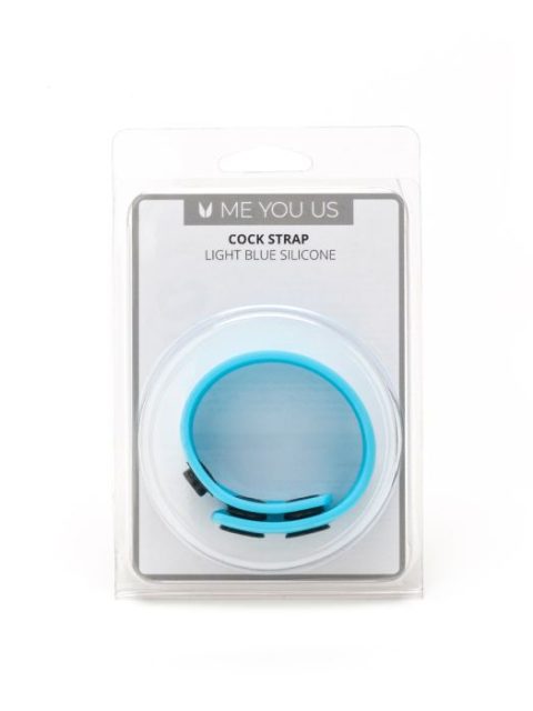 Me You Us Light Blue Silicone Cock Strap
