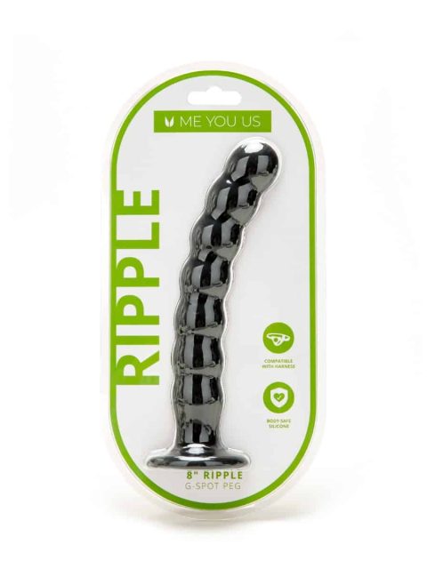 Me You Us 8" Ripple G-spot Peg
