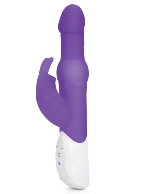 Rabbit Essentials RR Rechargeable Pleasure Pearls Rabbit Purple