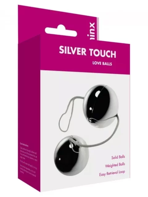 SILVER TOUCH DUO BALLS Love Eggs BEN WA Kegel Sex Toys