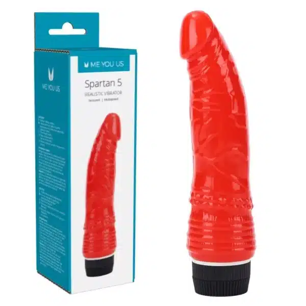 SPARTAN 5 Inch Vibrator Multispeed Sex Toy Women
