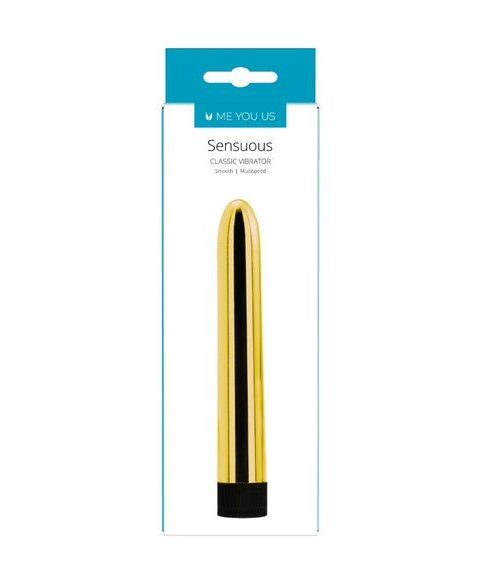 Me You Us Sensuous Smooth Vibrator Gold