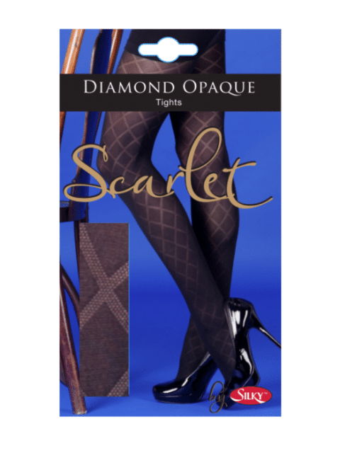 Scarlet Diamond Opaque Tight