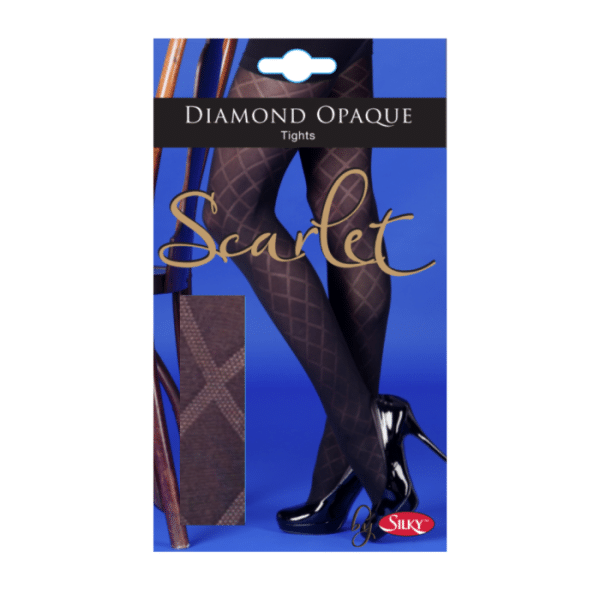 Scarlet Diamond Opaque Tight