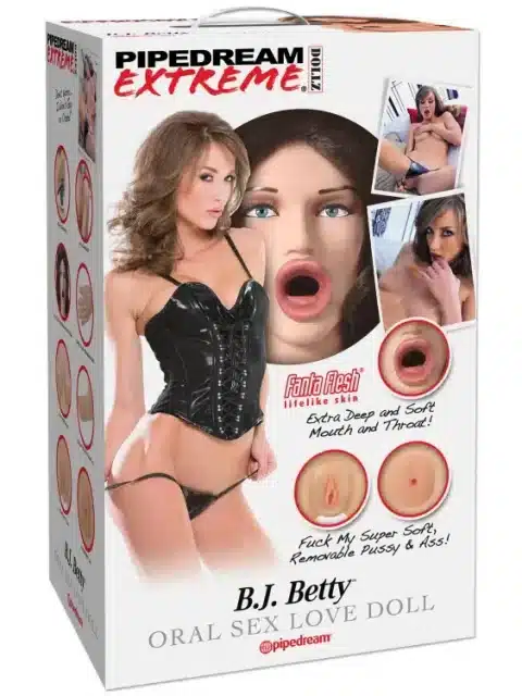 Pipedream BJ Betty Inflatable Sex Doll