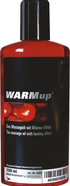 Warmup Massage Oil - Cherries 150ml