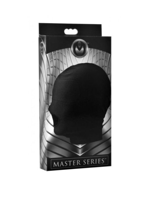 Master Series Disguise Open Mouth Hood With Padded Blindfold