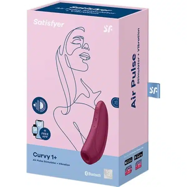 Satisfyer Curvy 1+ Stimulator Rose