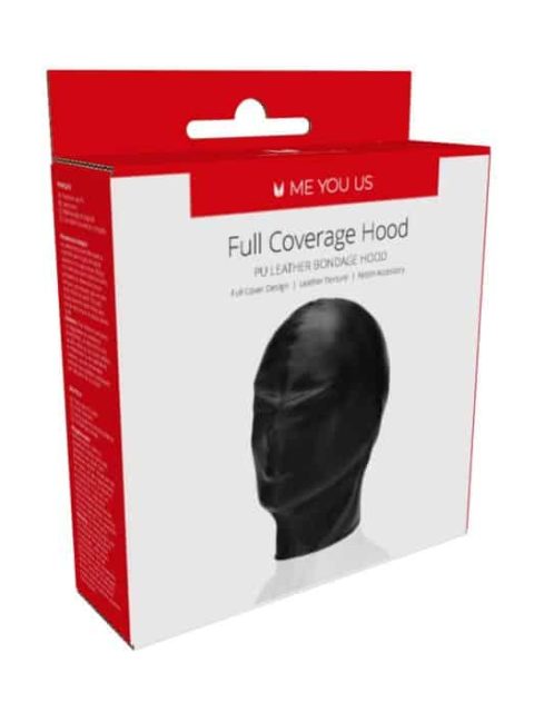 Me You Us Black Full Coverage Hood