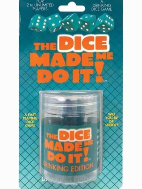 Little Genie The Dice Made Me Do It Drinking