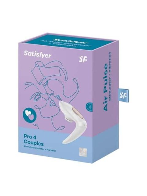 Satisfyer Pro 4 Couples Vibrator White