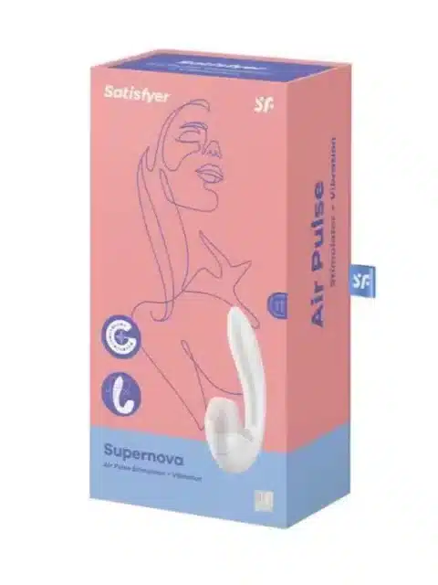 Satisfyer Supernova Air Pulse Vibrator White