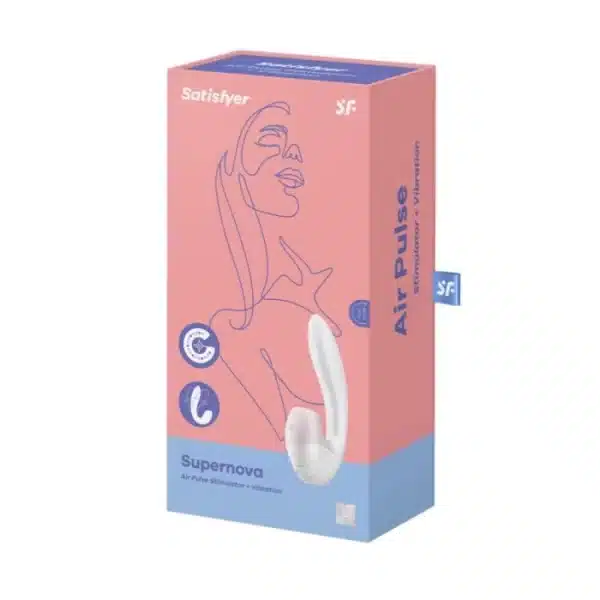 Satisfyer Supernova Air Pulse Vibrator White