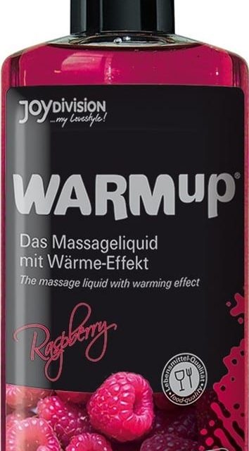 Warmup Massage Oil - Raspberry 150 Ml