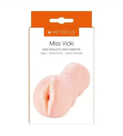 Me You Us Miss Vicki Mini Realistic Masturbator Flesh