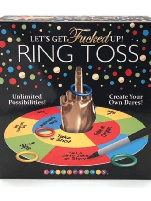 Little Genie Let's Get Fucked Up Ring Toss